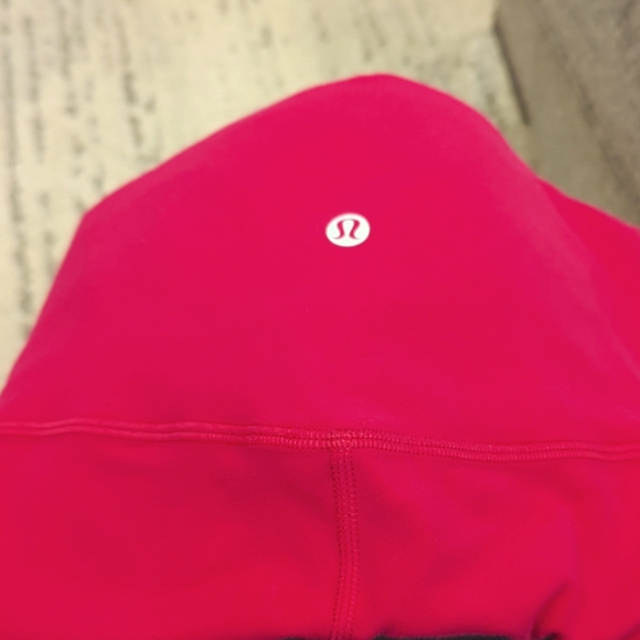 Lululemon Align Crop *21" Ruby Red - Picture 7 of 10